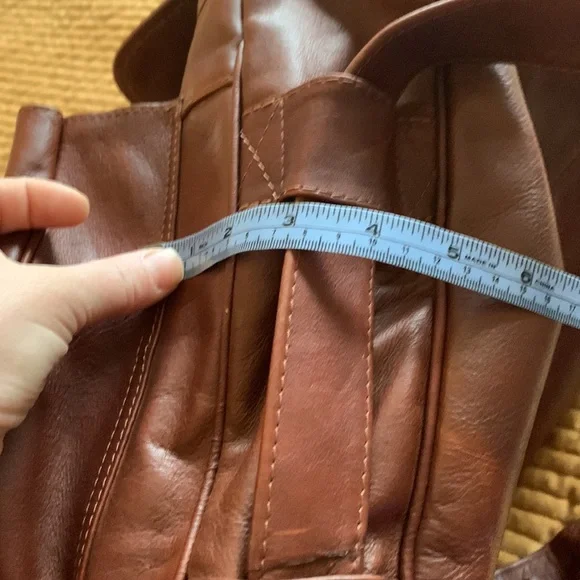 vtg 90s HOBO International Messenger Organizer - Picture 14 of 14